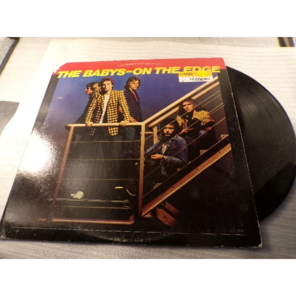 The Babys On The Edge Vinyl LP 1980 Chrysalis CHE 1305 John Waite Rock Record